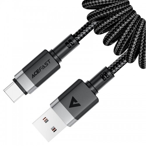 Кабель ACEFAST USB-A to USB-C spring charging data cable C14-04 |1.2m, 3A|