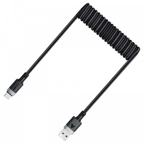 Кабель ACEFAST USB-A to USB-C spring charging data cable C14-04 |1.2m, 3A|