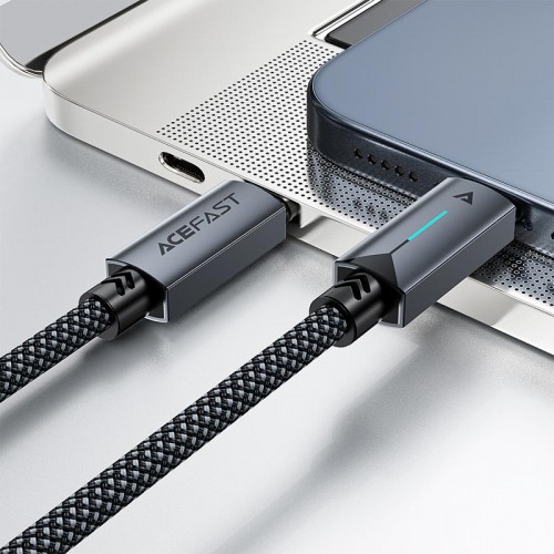 Кабель ACEFAST USB-C to USB-C 60 W |1.2m, 60W/3A| black
