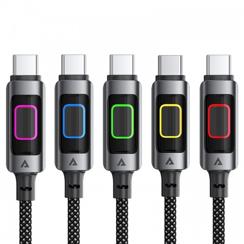 Кабель ACEFAST USB-A to USB-C fantasy color series braided Charging data cable C21-04 |1.2m, 3A|