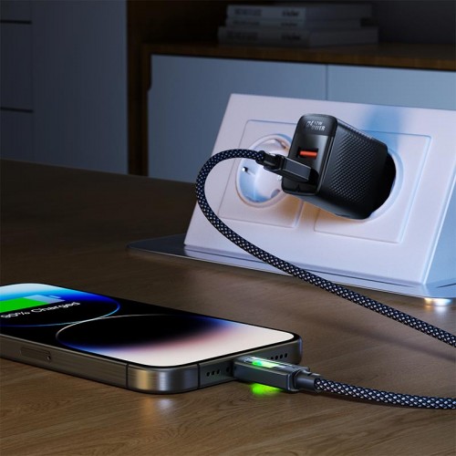 Кабель ACEFAST USB-A to USB-C fantasy color series braided Charging data cable C21-04 |1.2m, 3A|