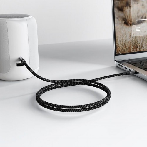 Кабель ACEFAST 3.5mm AUX audio adapter cable J10 |1.2m| black