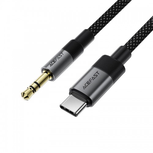 Перехідник ACEFAST USB-C to 3.5mm audio adapter cable J11 |1.2m| black