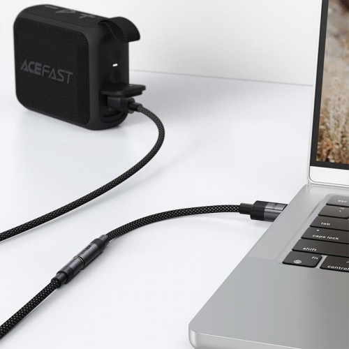 Перехідник ACEFAST USB-A to 3.5mm audio converter J13 |0.15m| black