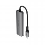 HUB адаптер ACEFAST USB-C 4-in-1 HUB J15 |0.15m, 5Gbps| grey