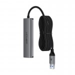 HUB адаптер ACEFAST USB-A 4-in-1 HUB J17 |1m, 5Gbps| grey