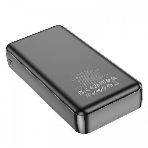 УМБ HOCO High-ranking power bank J100A 20000mAh |2USB/Type-C, 2.1A| black