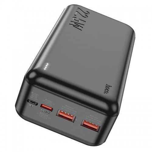 УМБ HOCO Astute fully compatible power bank J101B 30000mAh |2USB/Type-C, 20W/3A, PD/QC| black