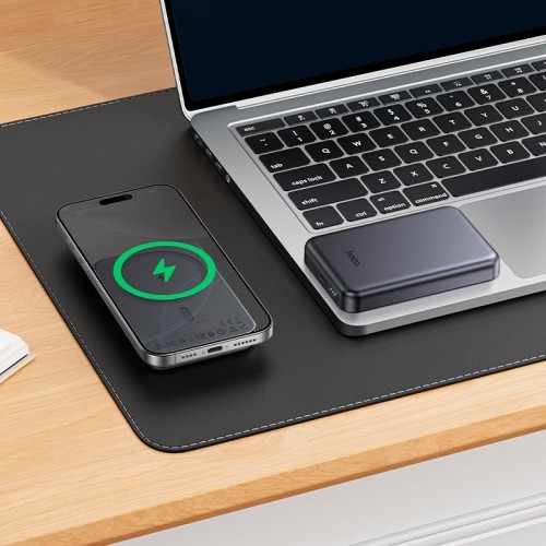 УМБ HOCO Original magnetic power bank 5000mAh J160 |1Type-C/1Lightning, 5W/2A| black