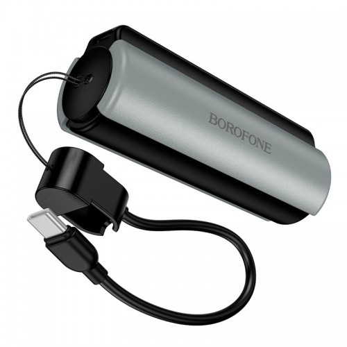 УМБ BOROFONE Star power bank with flashlight and cable BJ87 5000mAh |1Type-C, 2A| black