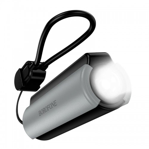УМБ BOROFONE Star power bank with flashlight and cable BJ87 5000mAh |1Type-C, 2A| black