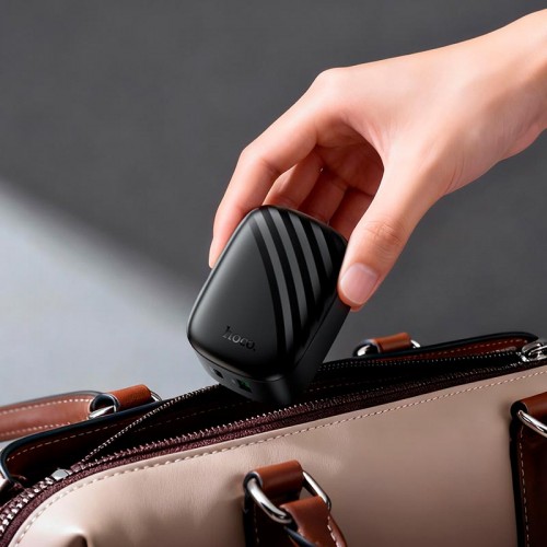 Адаптер сетевой C to C cable HOCO folding charger set CS101A |1USB/1Type-C, 20W/3A, PD/QC|