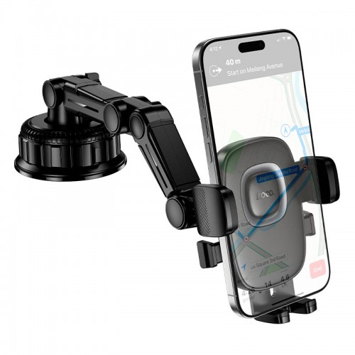 Держатель HOCO Crown large suction cup car holder (center console) H89 |4.5-7"|