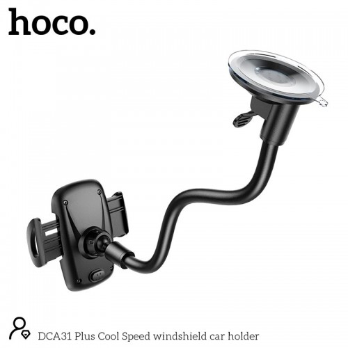 Тримач HOCO Cool Speed windshield car holder DCA31 Plus black