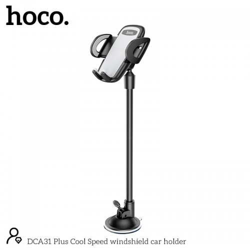 Тримач HOCO Cool Speed windshield car holder DCA31 Plus black