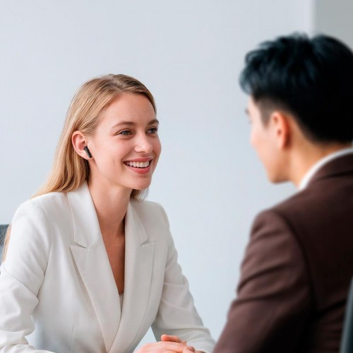 Навушники HOCO Fun smart AI translation headset EQ27 |BT5.4, ANC+ENC, 7/28h, AI| black