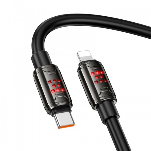 Кабель HOCO Type-C для Lightning Joy PD Charging Data Cable U143 |1.2m, 27W| black