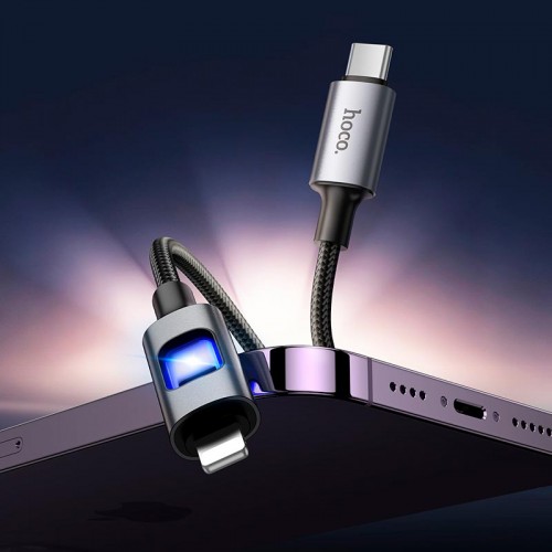 Кабель HOCO Type-C to Lightning New PD charging data cable U144 |1.2m, 27W|