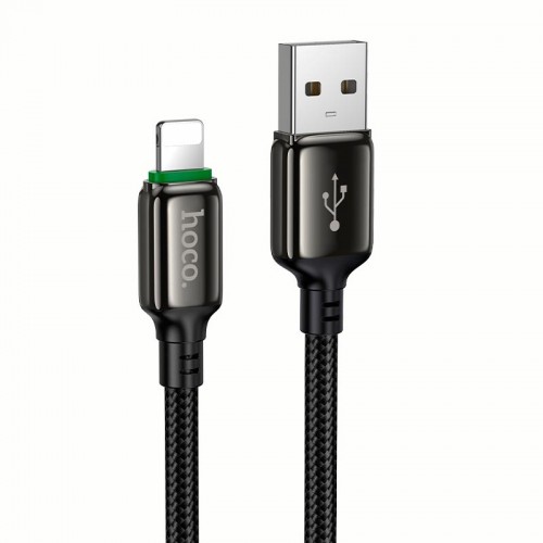 Кабель HOCO Lightning Exceed charging data cable X127 |1m, 12W| black