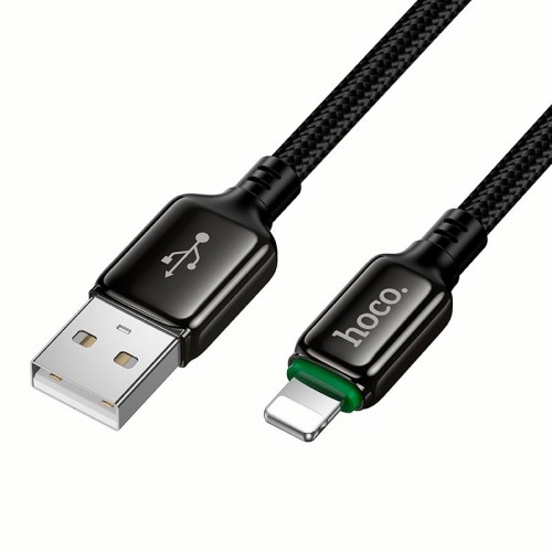 Кабель HOCO Lightning Exceed charging data cable X127 |1m, 12W| black