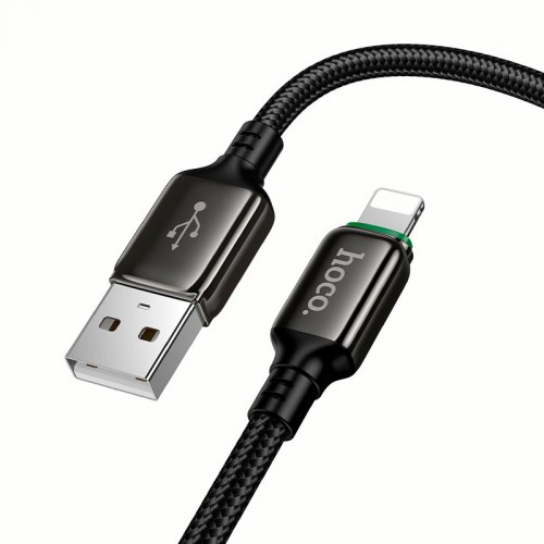 Кабель HOCO Lightning Exceed charging data cable X127 |1m, 12W| black