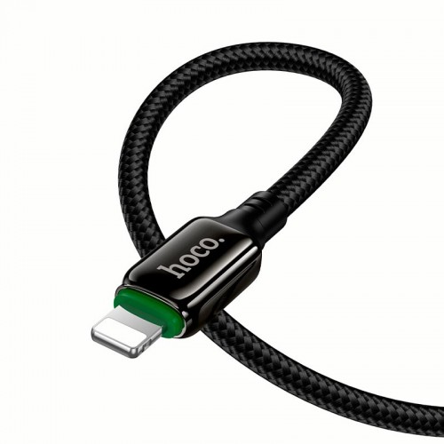 Кабель HOCO Lightning Exceed charging data cable X127 |1m, 12W| black