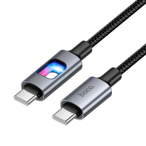 Кабель HOCO Type-C to Type-C New charging data cable U144 |1.2m, 60W|