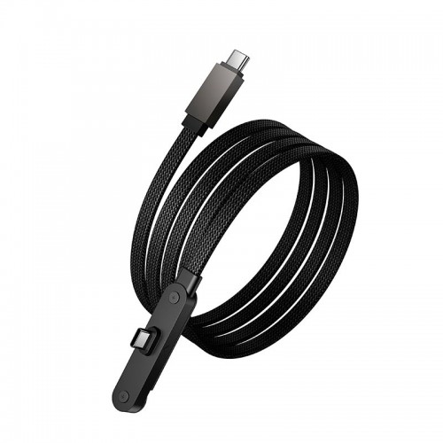 Кабель HOCO C to C Exquisite bracket charging data cable U150 |1.2m, 60W| black