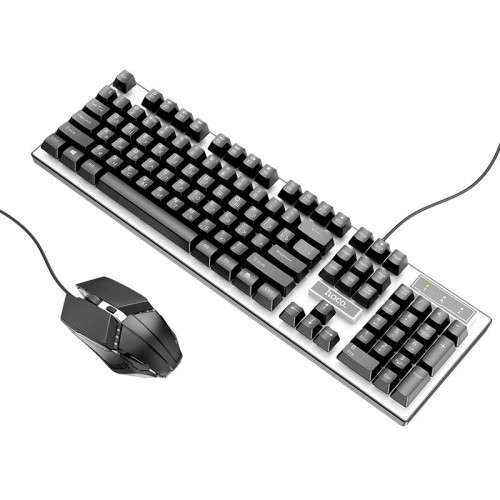 Набір Combo HOCO Luminous gaming keyboard and mouse set GM18 black