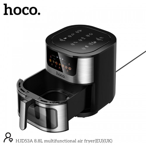 Аерогриль HOCO multifunctional air fryer HJD53A |8.8L, 1700W| black