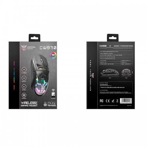 Мышь Onikuma Tri Mode RGB gaming mouse CW930 |2.4G/BT5.0/Type-C|