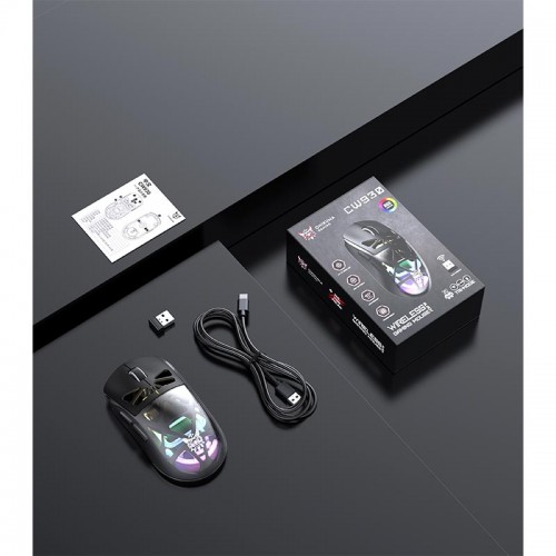 Мышь Onikuma Tri Mode RGB gaming mouse CW930 |2.4G/BT5.0/Type-C|