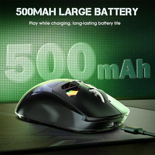 Мышь Onikuma Tri Mode RGB gaming mouse CW930 |2.4G/BT5.0/Type-C|