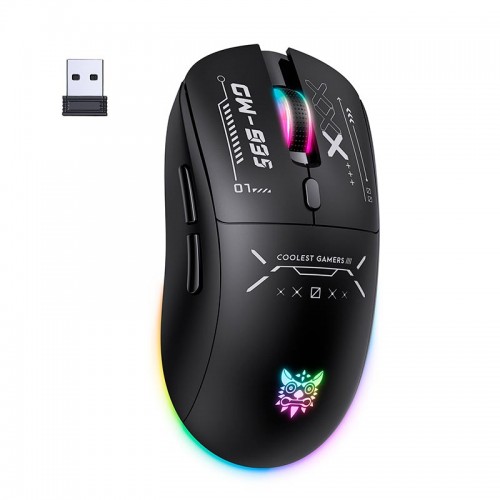 Мышь Onikuma Tri Mode RGB gaming mouse CW935 |2.4G/BT/Type-C|