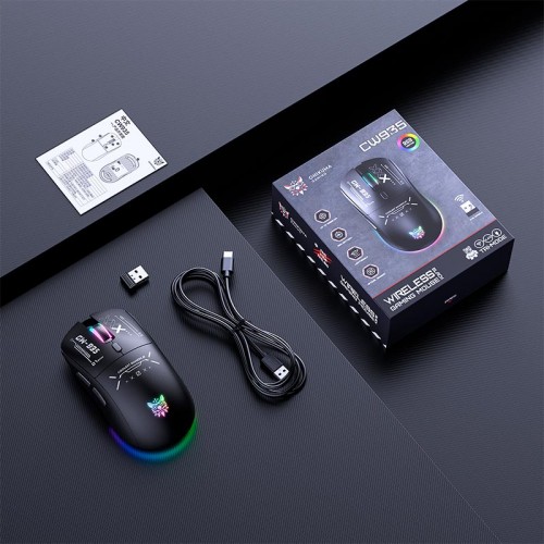 Мышь Onikuma Tri Mode RGB gaming mouse CW935 |2.4G/BT/Type-C|