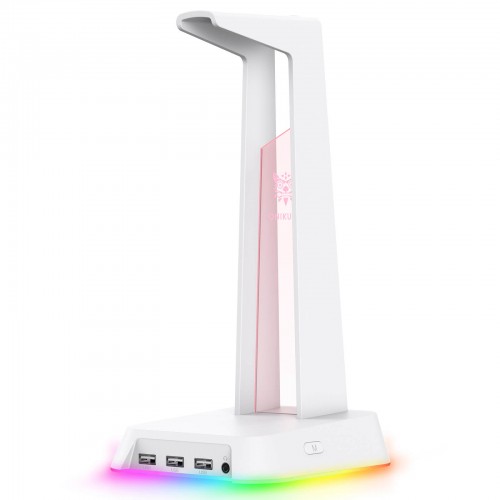 Тримач навушників Onikuma RGB Gaming ST-2 |3USB, AUX| black