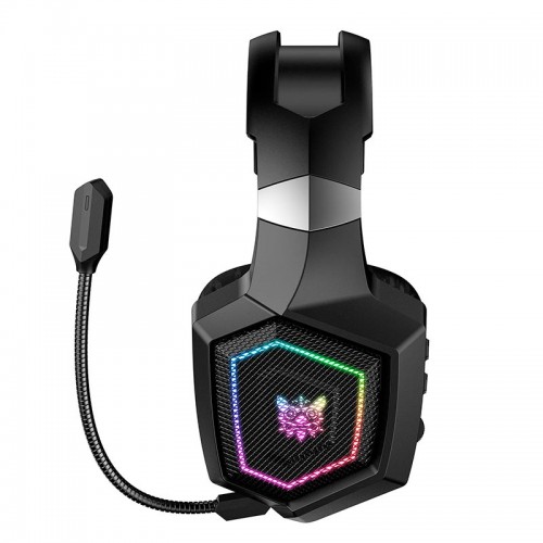 Навушники Onikuma Wireless Gaming Headset Headworn GT806 |BT5.4/2.4G, Type-C, 20H, RGB| black