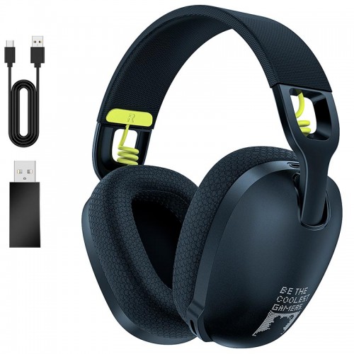Навушники Onikuma Headworn Three Mode Headset B2 |BT5.3/2.4G/Type-C, 25H| black