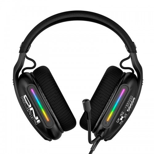 Навушники Onikuma Noise Cancelling Headphone Wired Game Headset X12 |USB+3.5mm, RGB| black