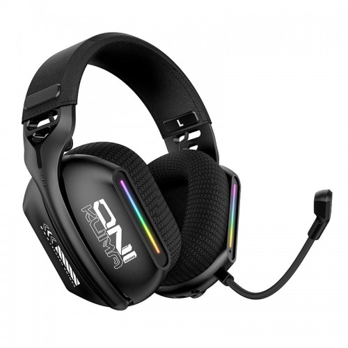 Навушники Onikuma Tri Mode gaming headphones GT808 |BT5.3/2.4G/3.5mm, 18/60H, RGB| black