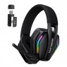 Наушники Onikuma Tri Mode игровые наушники GT826 |BT5.4/2.4G/Type-C, 15/80ч, RGB| черные