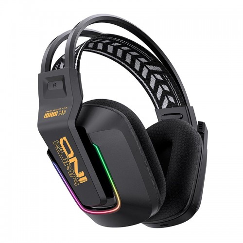 Навушники Onikuma Tri Mode gaming headphones GT828 |BT5.4/2.4G/Type-C, 15/55H, RGB| black