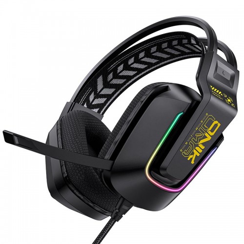 Навушники Onikuma wired gaming headphones X13 |3.5mm+USB, RGB| black