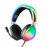 Наушники Onikuma проводные игровые наушники X29 |3.5 мм+USB, RGB| черные