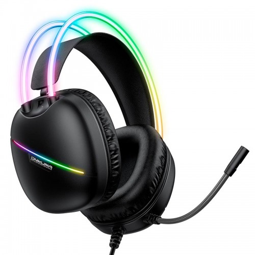 Навушники Onikuma wired gaming headphones X33 |Type-C/USB, RGB| black