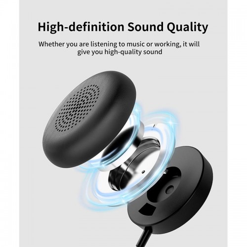 Навушники Onikuma wired gaming headphones X81 |3.5mm+USB/Type-C| black