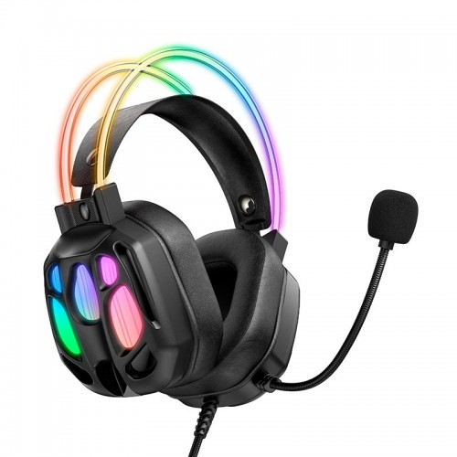 Навушники Onikuma wired gaming headphones X89 |3.5mm+USB, RGB| black