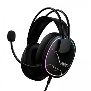 Навушники Onikuma wired gaming headphones X91 |3.5mm+USB, RGB| black