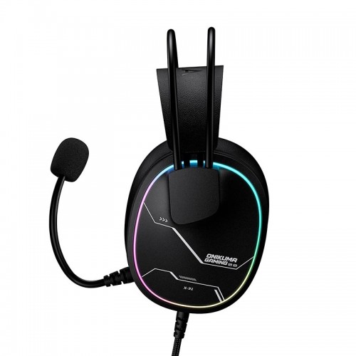 Наушники Onikuma wired gaming headphones X91 |3.5mm+USB, RGB| black