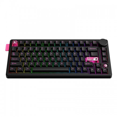 Клавиатура Onikuma Tri Mode Mechanical RGB gaming keyboard 81 Keys MT706 |2.4G/BT/Type-C, ENG Layouts| white